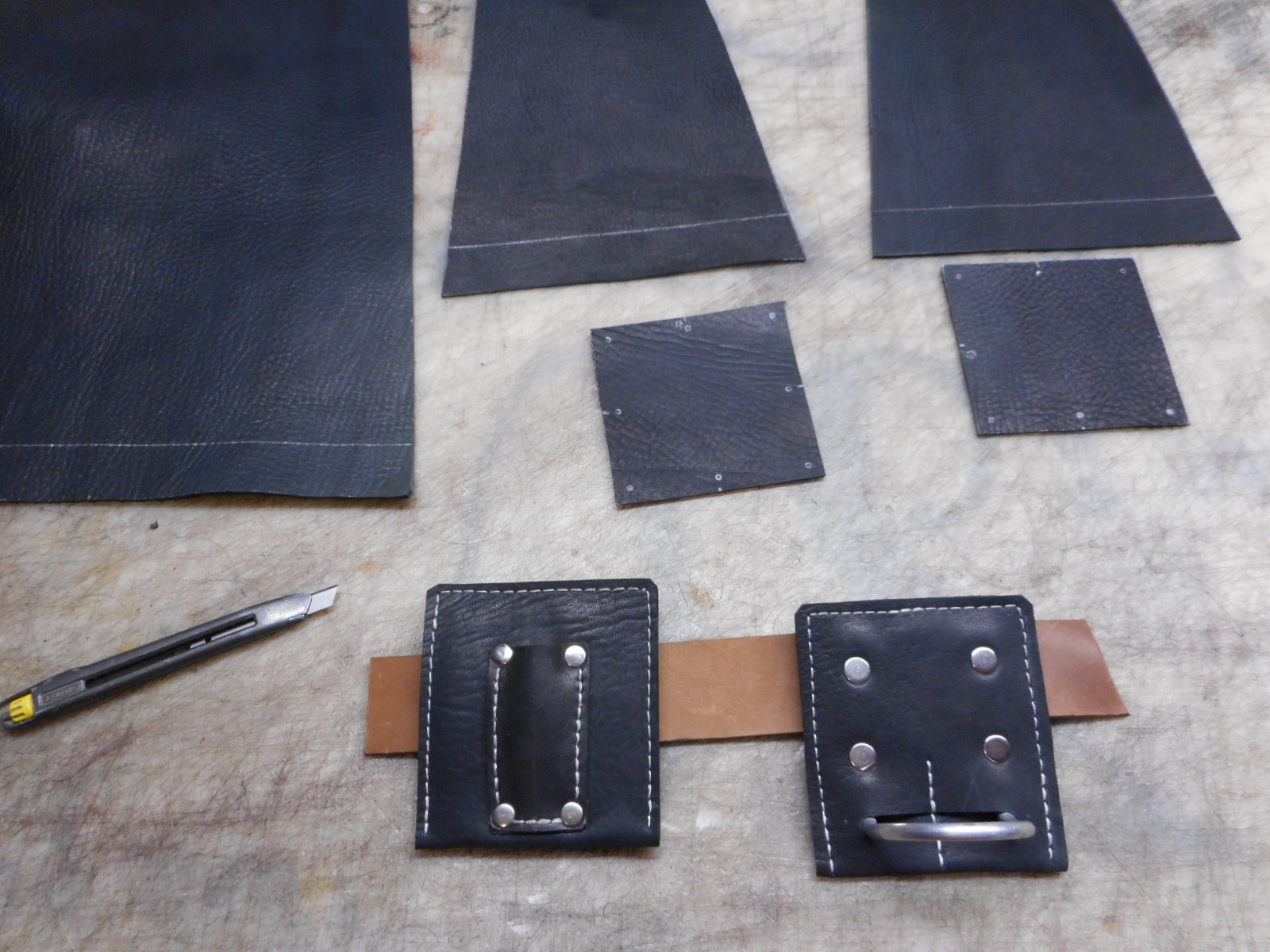 fabriquation 4 Poches PM V2 coulissant